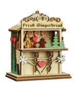 Ginger Cottages Wooden Ornament - Ginger Market